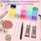 15000Pcs Flatback Craft Rhinestones with B-7000 Glue - Multicolor AB